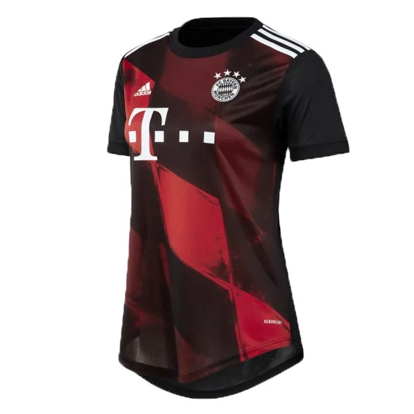 Trikot Bayern München Ausweich Damen 2020-21 Schwarz Fussballtrikots Günstig